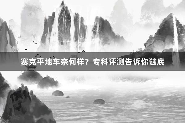 赛克平地车奈何样？专科评测告诉你谜底